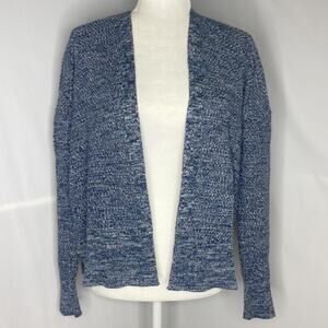 Gap knit cotton blue cardigan